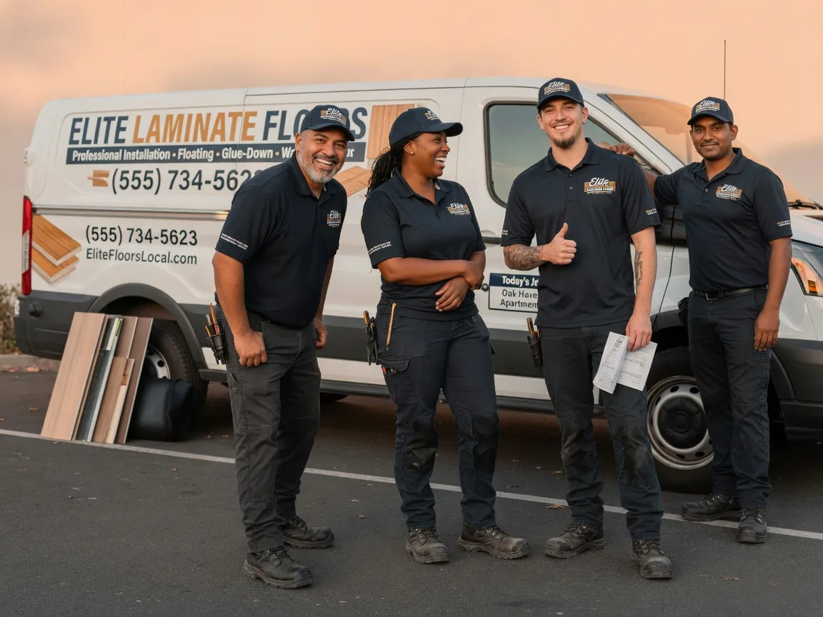 Laminate flooring installation company in Liscomb, IA